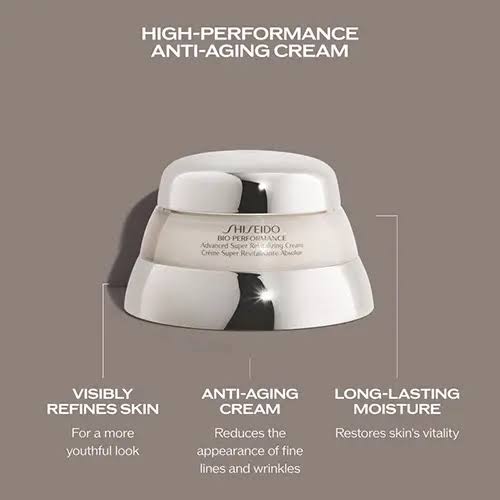 ✨کرم احیاکننده پوست شیسیدو 💯 اصلی Shiseido Bio-Performance Revitalizing - Image 2