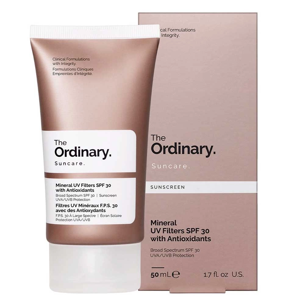 کرم ضد آفتاب مینرال با آنتی اکسیدان SPF30 اوردینری